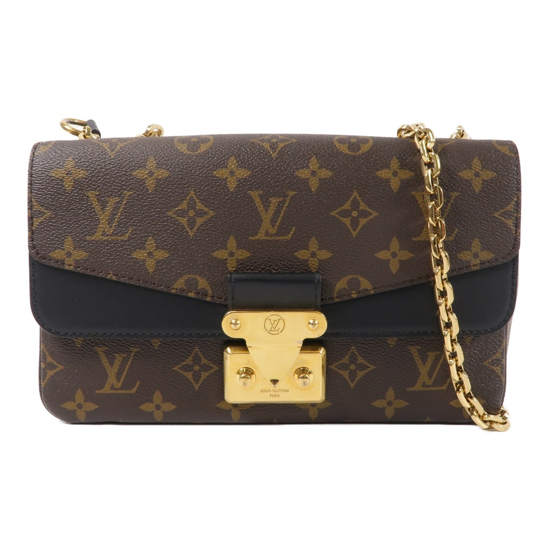Louis Vuitton Marceau M46126 Monogram Shoulder Bag Brown Black (1 of 13)