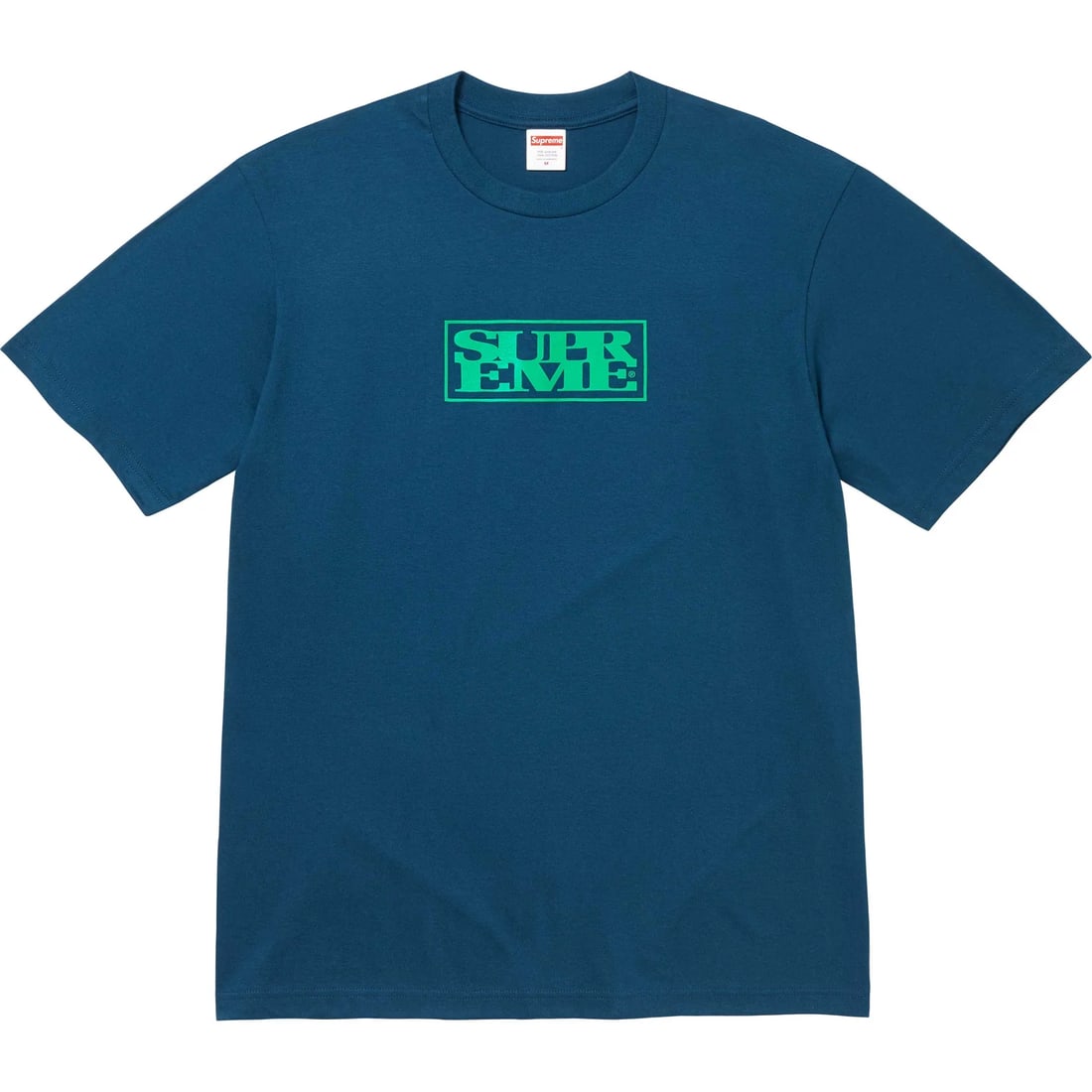 Supreme Indigo Connect Tee XXL (1 of 1)