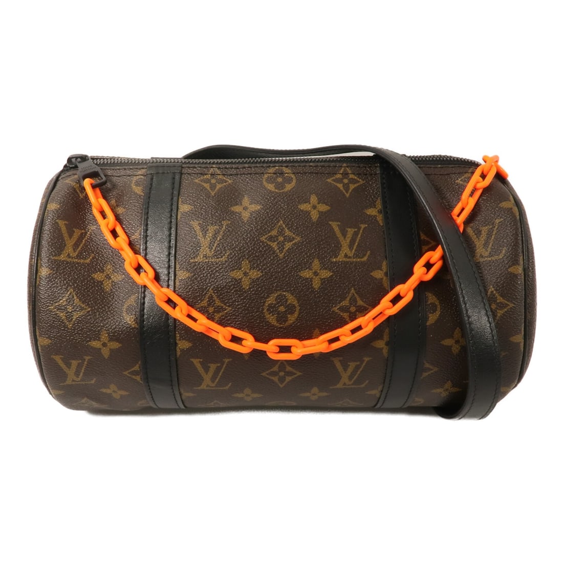Louis Vuitton Papillon M44479 Monogram Shoulder Bag Brown: Louis Vuitton Papillon M44479 Monogram Shoulder Bag Brown Louis Vuitton LV Papillon Shoulder Bag, model M44479, in brown Monogram PVC coated canvas. This mens shoulder bag features a brown frame color