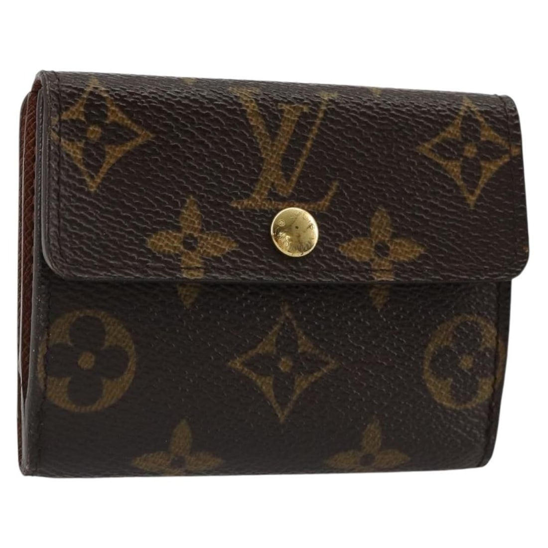 Louis Vuitton M61927 Ludlow Monogram Canvas Coin Purse: Louis Vuitton M61927 Ludlow Monogram Canvas Coin Purse Louis Vuitton Ludlow coin purse in Monogram canvas, designed for women and made in France. This compact wallet-style accessory shows reasonable w