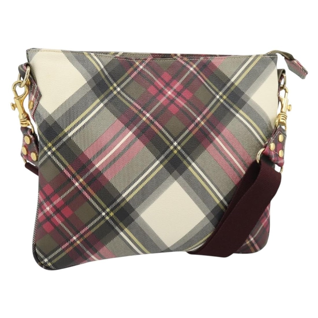Vivienne Westwood Pink Gold PVC Leather Shoulder Bag (1 of 18)
