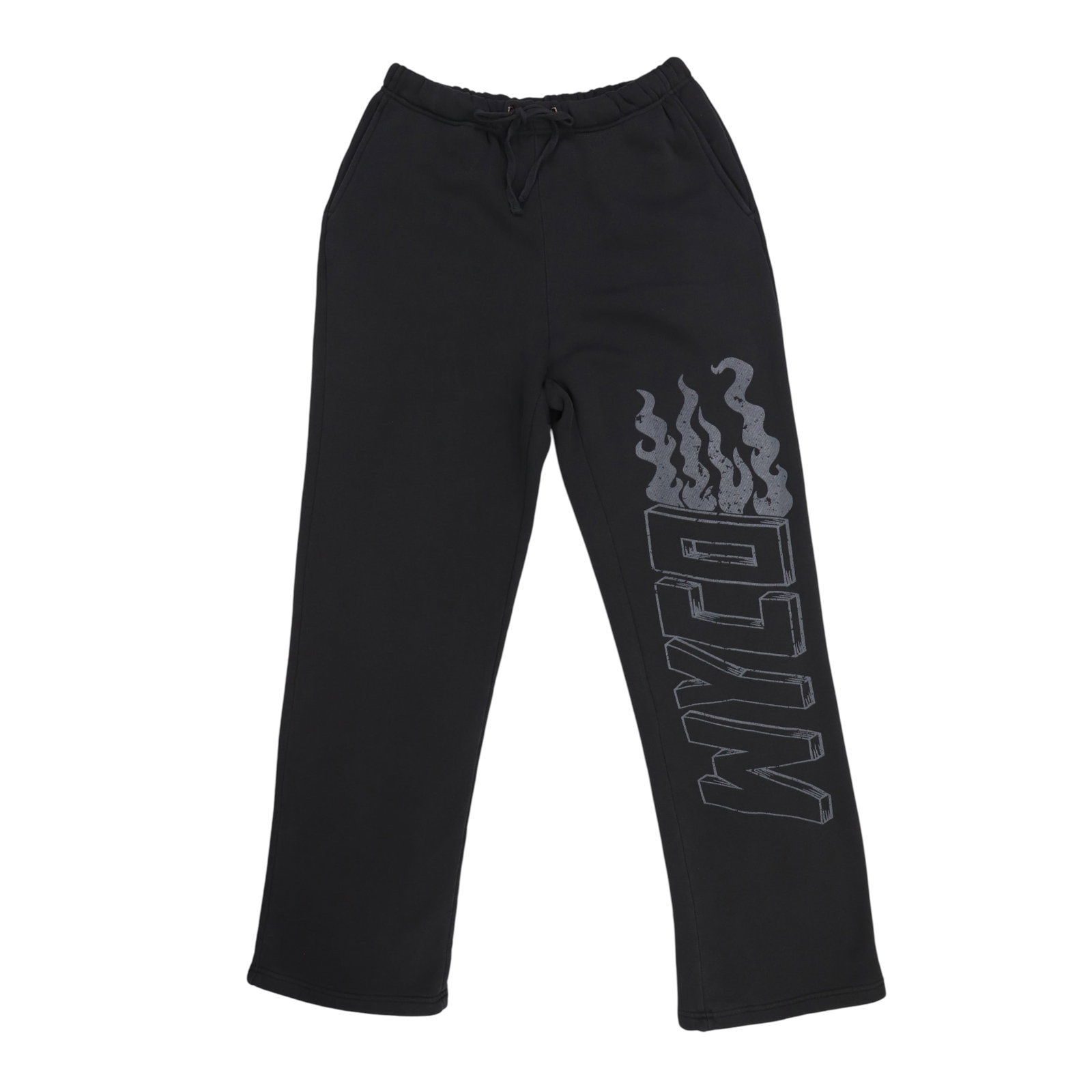 Black Organic Cotton Sweatpants XXL (1 of 2)