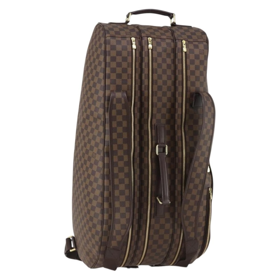 Louis Vuitton Damier Ebene Tennis Racket Shoulder Bag with Dust Bag: Louis Vuitton Damier Ebene Tennis Racket Shoulder Bag with Dust Bag Louis Vuitton Damier Ebene Tennis Racket Bag in shoulder bag style, made in France from Damier Ebene canvas. It comes in Damier Eben
