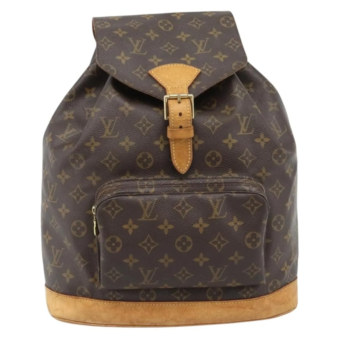 Louis Vuitton Montsouris Vintage Monogram Canvas Backpack: Louis Vuitton Montsouris Vintage Monogram Canvas Backpack This Louis Vuitton Vintage Montsouris Backpack features the iconic Monogram Canvas in a classic brown color. Designed for unisex use, it is cr