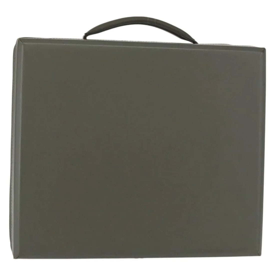 Grasset Luke Gray Canvas Business Bag by Louis Vuitton: Grasset Luke Gray Canvas Business Bag by Louis Vuitton This Louis Vuitton Grasset Luke Business Bag is crafted from durable gray canvas and designed for unisex use. It features a structured silhouette