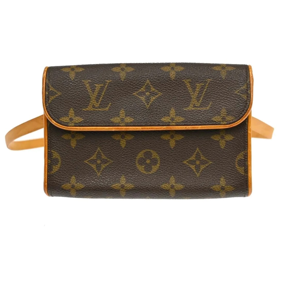 Louis Vuitton Florentine Waist Bag Monogram Canvas Brown: Louis Vuitton Florentine Waist Bag Monogram Canvas Brown Louis Vuitton Florentine Waist in brown monogram canvas. This women's waist bag is made in France and remains in good condition with visible we