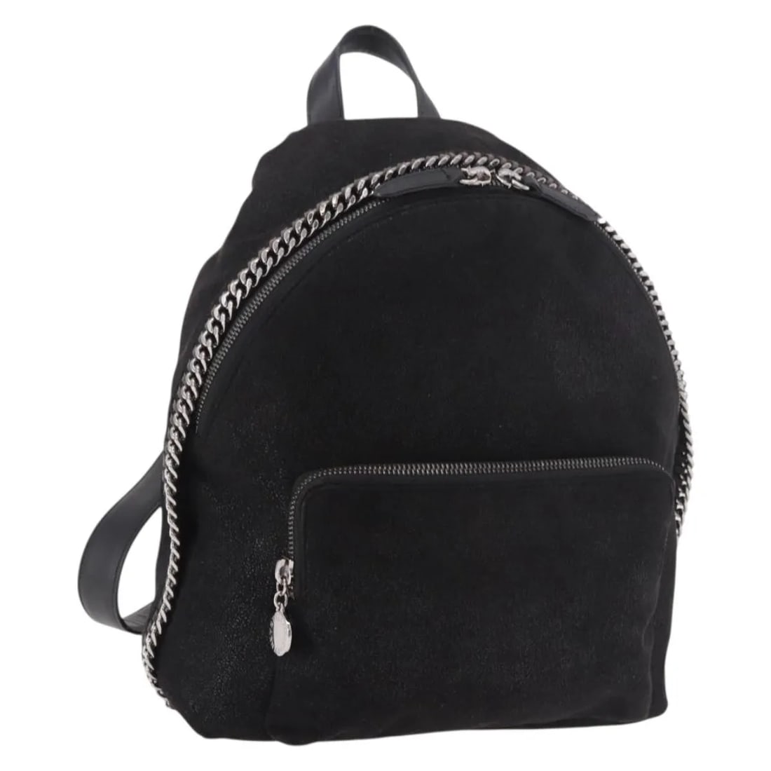 Stella McCartney Falabella Front Zip Black Polyester Shoulder Bag (1 of 18)