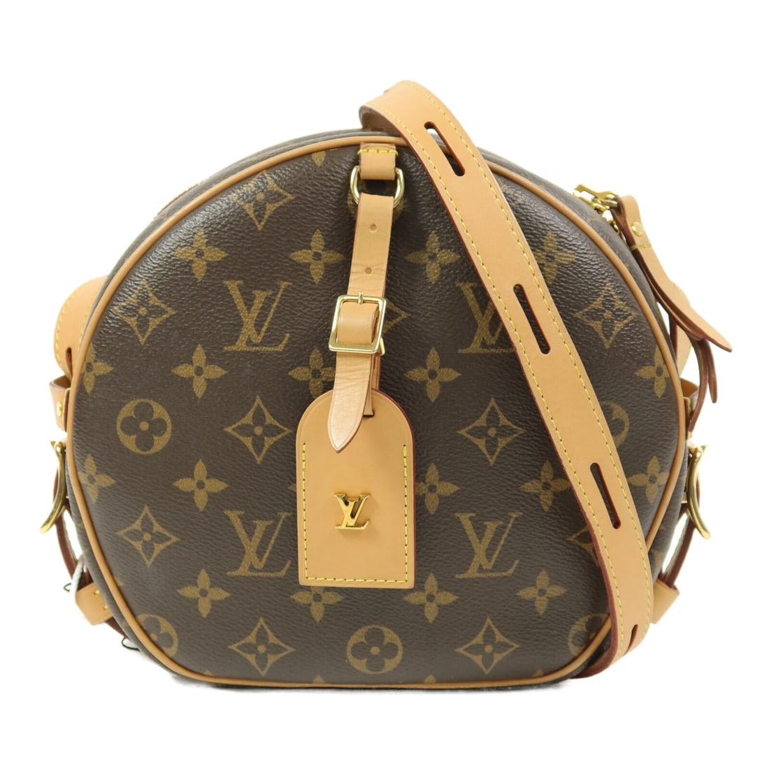 Louis Vuitton Boite Chapeau Souple Monogram Shoulder Bag M52294: Louis Vuitton Boite Chapeau Souple Monogram Shoulder Bag M52294 A Louis Vuitton Boite Chapeau Souple shoulder bag in brown Monogram PVC coated canvas, model M52294. It features a shoulder strap with a