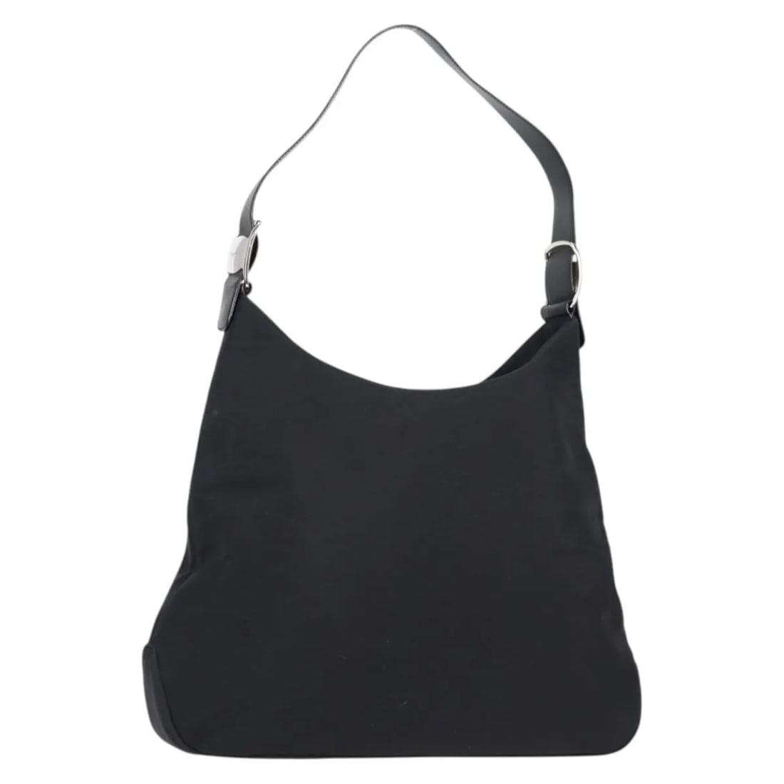 Black Nylon Shoulder Bag Salvatore Ferragamo Vala Italy: Black Nylon Shoulder Bag Salvatore Ferragamo Vala Italy This Salvatore Ferragamo Vala shoulder bag for women is crafted from black nylon and features metal fittings. It offers a practical size suitabl