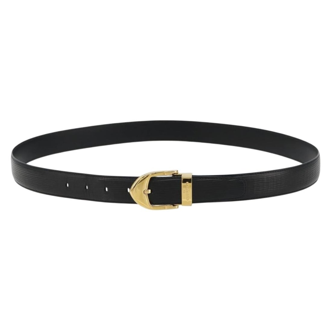 Louis Vuitton Epi Leather Black Women's Belt 44.1 inch France: Louis Vuitton Epi Leather Black Women's Belt 44.1 inch France This Louis Vuitton Epi Ceinture belt features black Epi leather and a classic design, crafted in France. The belt is designed for women an
