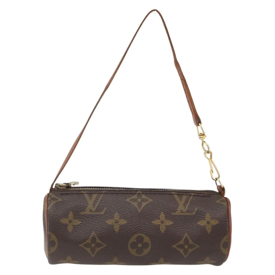 Louis Vuitton Monogram Canvas Papillon Pochette Brown Handbag: Louis Vuitton Monogram Canvas Papillon Pochette Brown Handbag The Louis Vuitton Papillon Pochette in Monogram Canvas is designed for women and features a classic brown color. Made in France, this poch