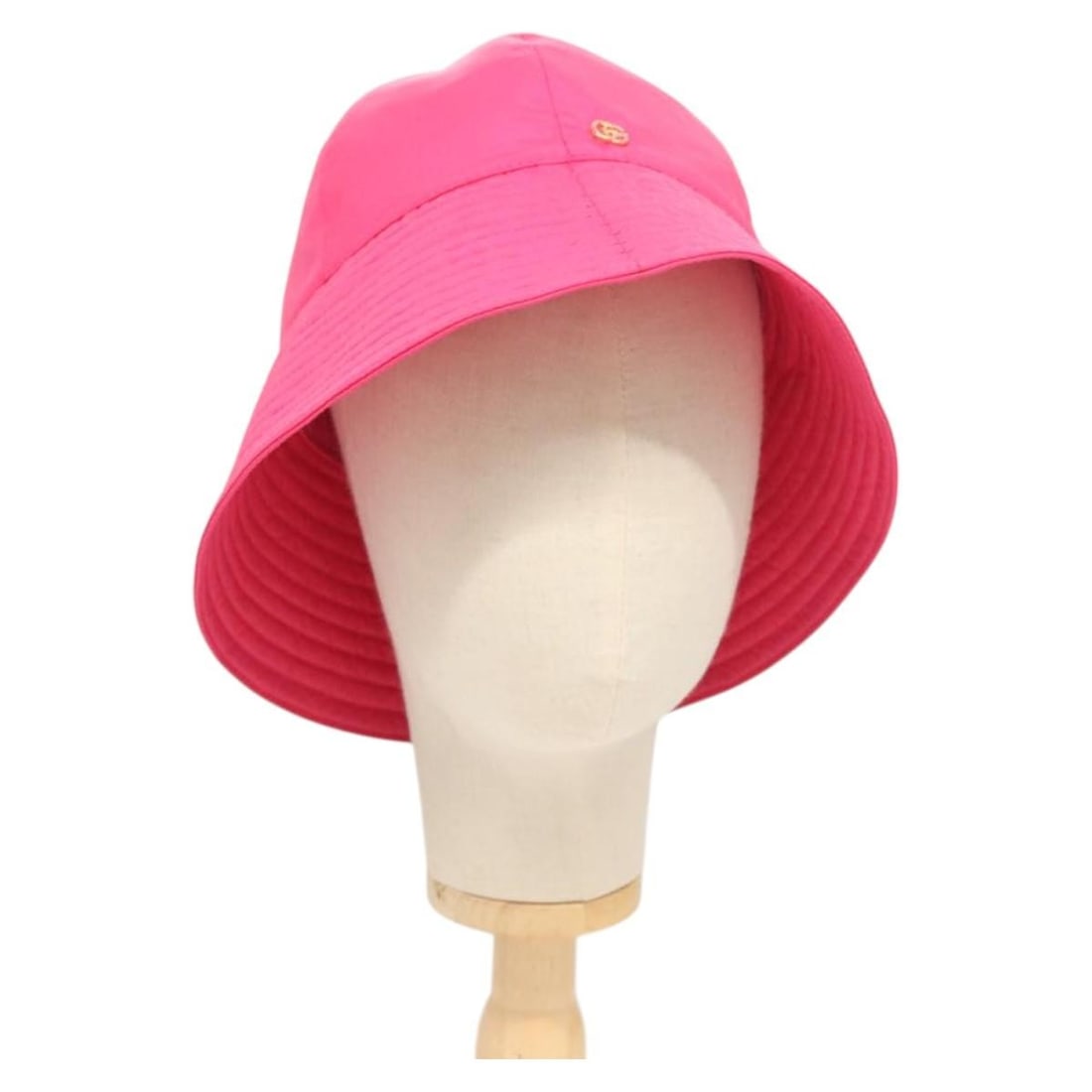GUCCI 729470 Pink Canvas Womens Cap Size S: GUCCI 729470 Pink Canvas Womens Cap Size S GUCCI women's cap in pink canvas, made in Italy. The item is size S with an approximate head circumference of 56 cm (22.0 inches). It is offered in excellent