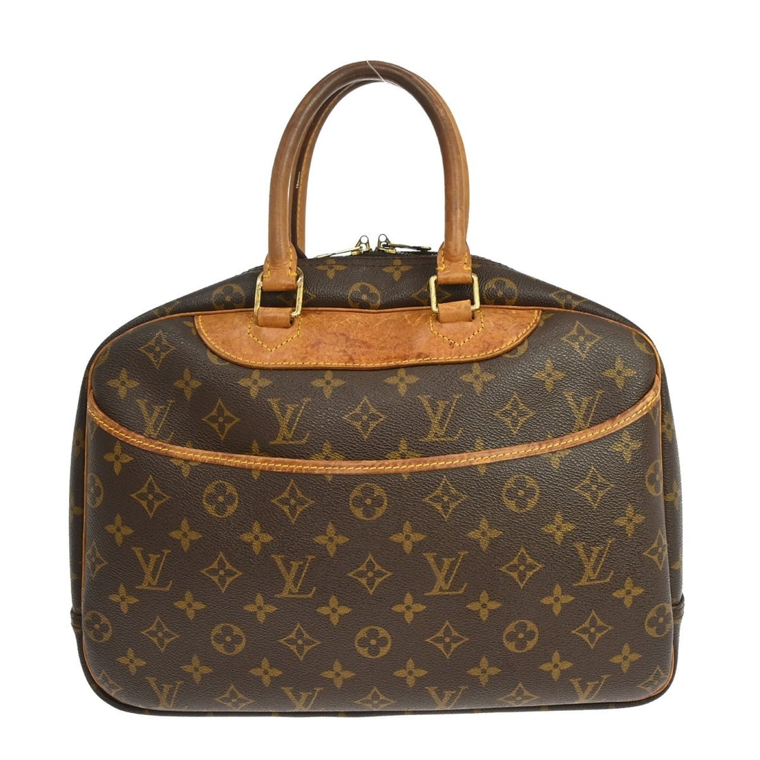 Louis Vuitton Deauville Monogram Canvas Vanity Handbag M47270 (1 of 15)