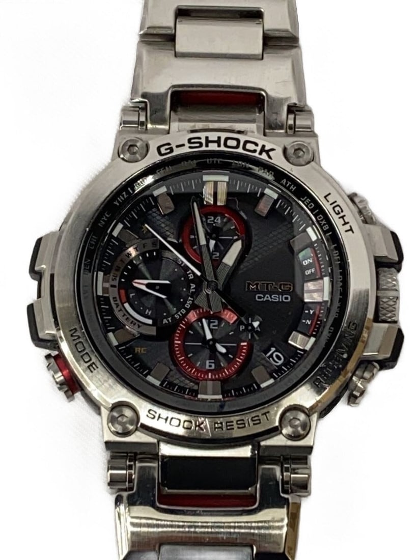 Casio MTG-B1000D-1AJF G Shock Solar Radio Watch Silver (1 of 5)