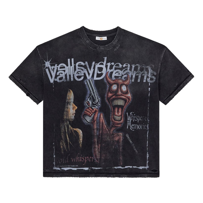 Vale Psychopath Graphic Black T Shirt Small (1 of 1)