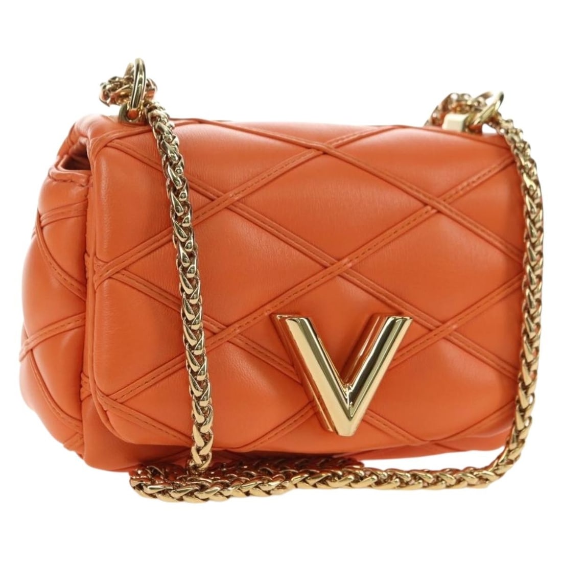 Louis Vuitton PicoGo 14 Shoulder Bag Leather Volcano Orange: Louis Vuitton PicoGo 14 Shoulder Bag Leather Volcano Orange Louis Vuitton Maltage Line PicoGo 14 shoulder bag in leather with a Volcano orange exterior. Made in Italy, this women's bag measures approx