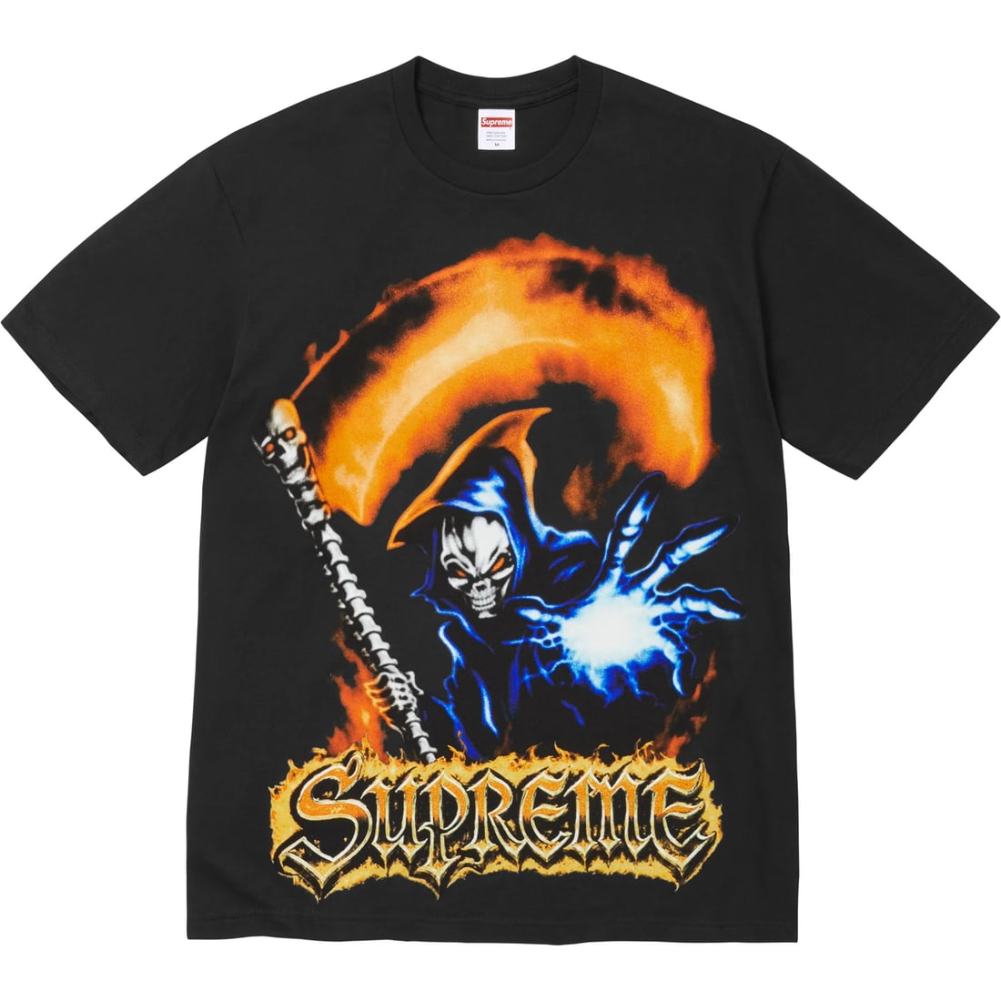 Supreme Grim Reaper Graphic Black T Shirt Large (1 of 2)