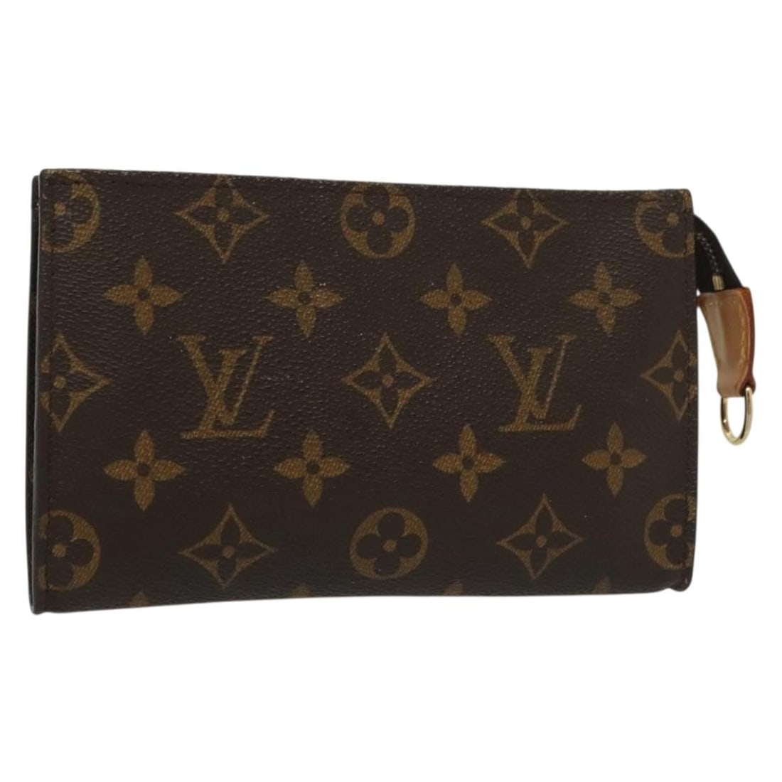 LOUIS VUITTON Monogram Bucket PM Accessory Pouch Auth VI1908: LOUIS VUITTON Monogram Bucket PM Accessory Pouch Auth VI1908 This LOUIS VUITTON Monogram Bucket PM Accessory Pouch is a stylish and functional piece crafted from durable Monogram Canvas. The exterior 