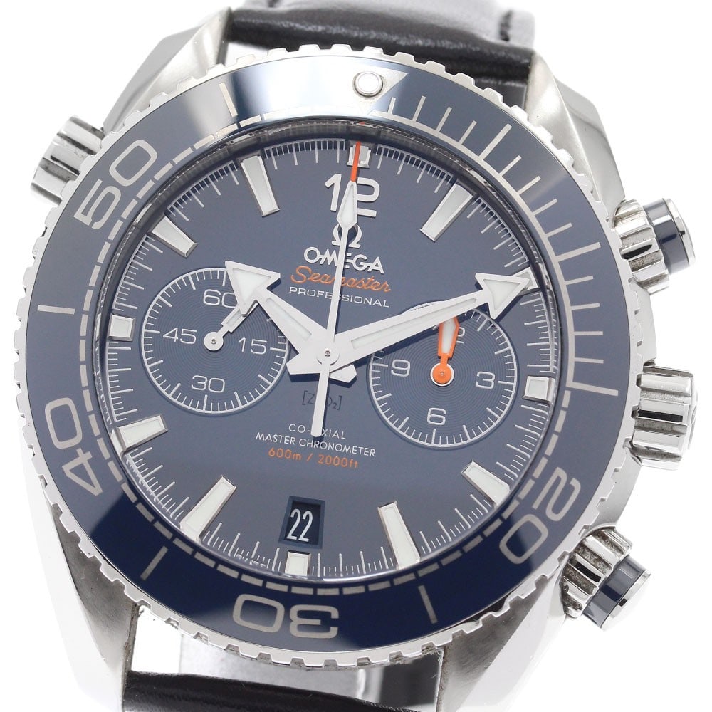 OMEGA Seamaster Planet Ocean Chronograph 215.33.46.51.03.001 Mens Watch: OMEGA Seamaster Planet Ocean Chronograph 215.33.46.51.03.001 Mens Watch Omega Seamaster Planet Ocean Chronograph men's wristwatch, reference 215.33.46.51.03.001, with automatic movement and navy dial.