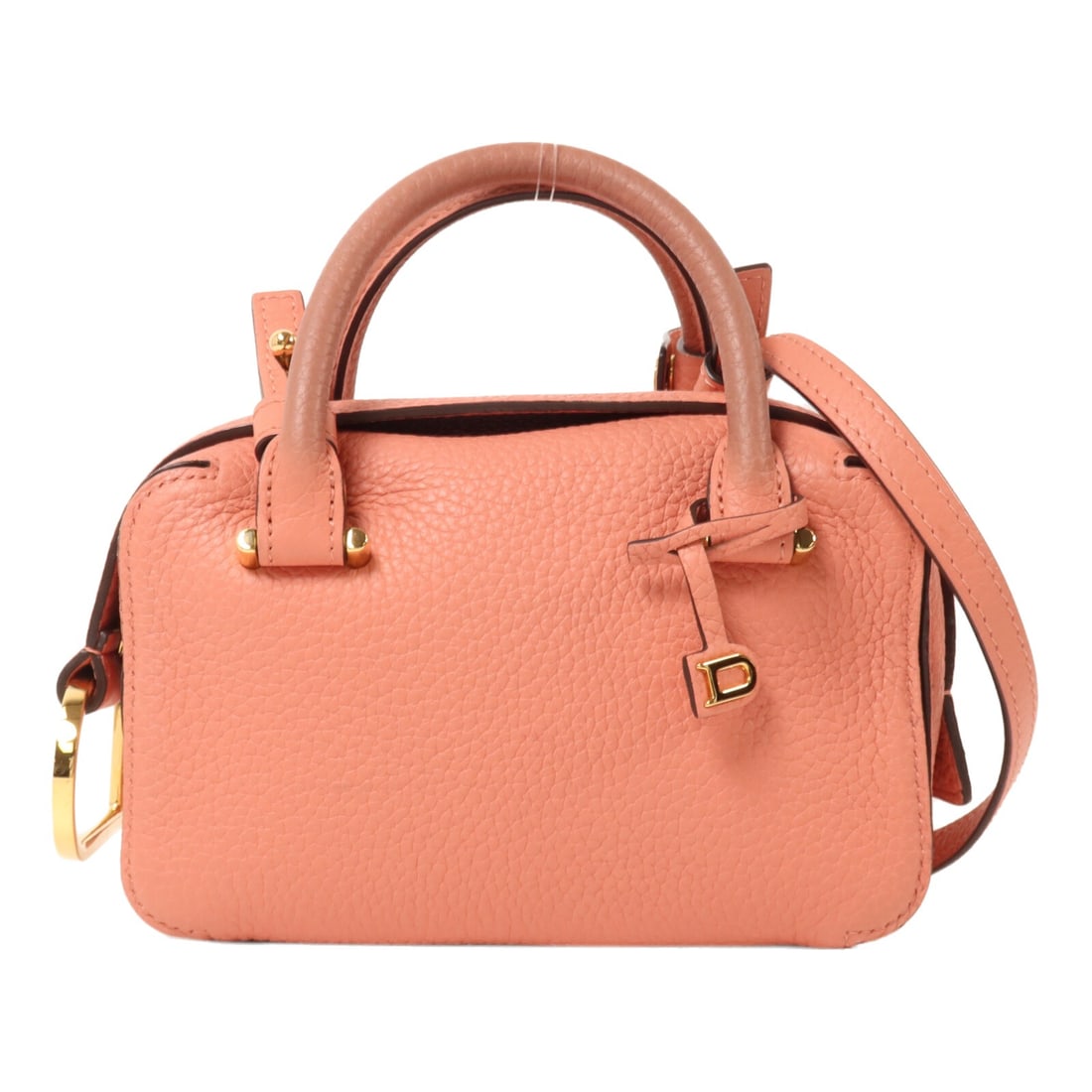 Delvaux Cool Box Nano Pink Calfskin 2 Way Shoulder Bag AA0567: Delvaux Cool Box Nano Pink Calfskin 2 Way Shoulder Bag AA0567 Delvaux Cool Box Nano 2 Way Shoulder Bag in pink calfskin (cowhide) leather. This regular-size women's bag features a 2-way shoulder bag s