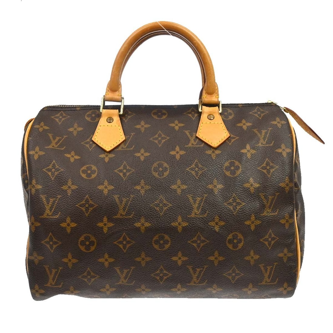 Louis Vuitton Speedy 30 Monogram Canvas Satchel M41526: Louis Vuitton Speedy 30 Monogram Canvas Satchel M41526 Louis Vuitton Speedy 30 handbag in Monogram canvas, featuring a zip closure, double handles, and a satchel/top handle bag style. This vintage bag