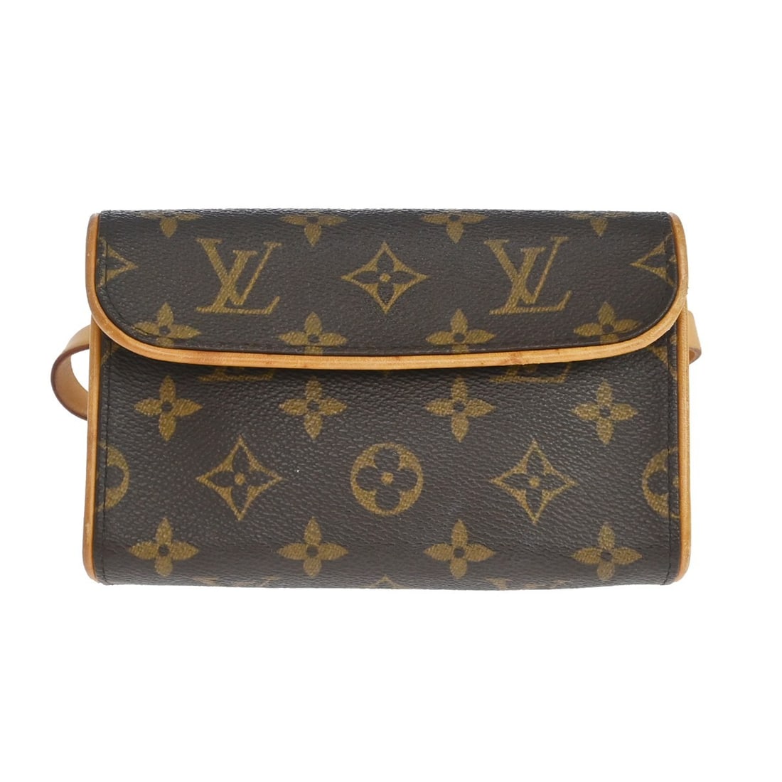 Louis Vuitton Pochette Florentine Monogram Canvas Belt Bag XS M51855: Louis Vuitton Pochette Florentine Monogram Canvas Belt Bag XS M51855 Vintage Louis Vuitton Pochette Florentine bum bag in brown Monogram canvas with leather trim and an adjustable leather belt. This c
