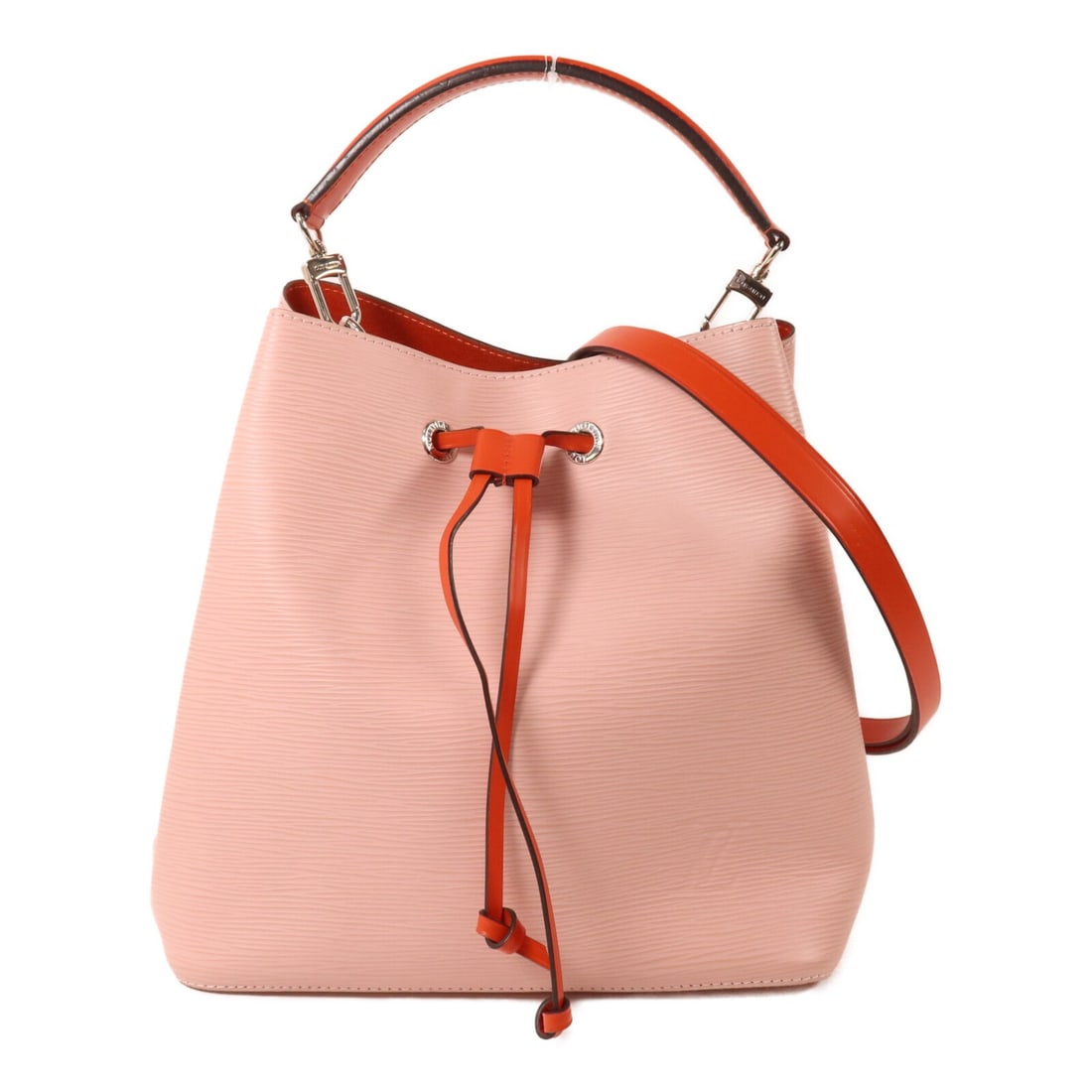 Louis Vuitton Neo Noe M54370 Pink Epi Leather 2 Way Bag: Louis Vuitton Neo Noe M54370 Pink Epi Leather 2 Way Bag A Louis Vuitton Neo Noe 2-way shoulder bag in pink Epi leather with calfskin trim. It features one inside zip pocket and comes with a shoulder s