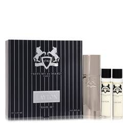Layton Royal Essence Three Eau De Parfum Sprays Travel Set By Parfums De Marly: Layton Royal Essence Three Eau De Parfum Sprays Travel Set By Parfums De Marly Layton Royal Essence Cologne by Parfums De Marly, Layton royal essence, from parfums de marly, is an elegant men's fragra