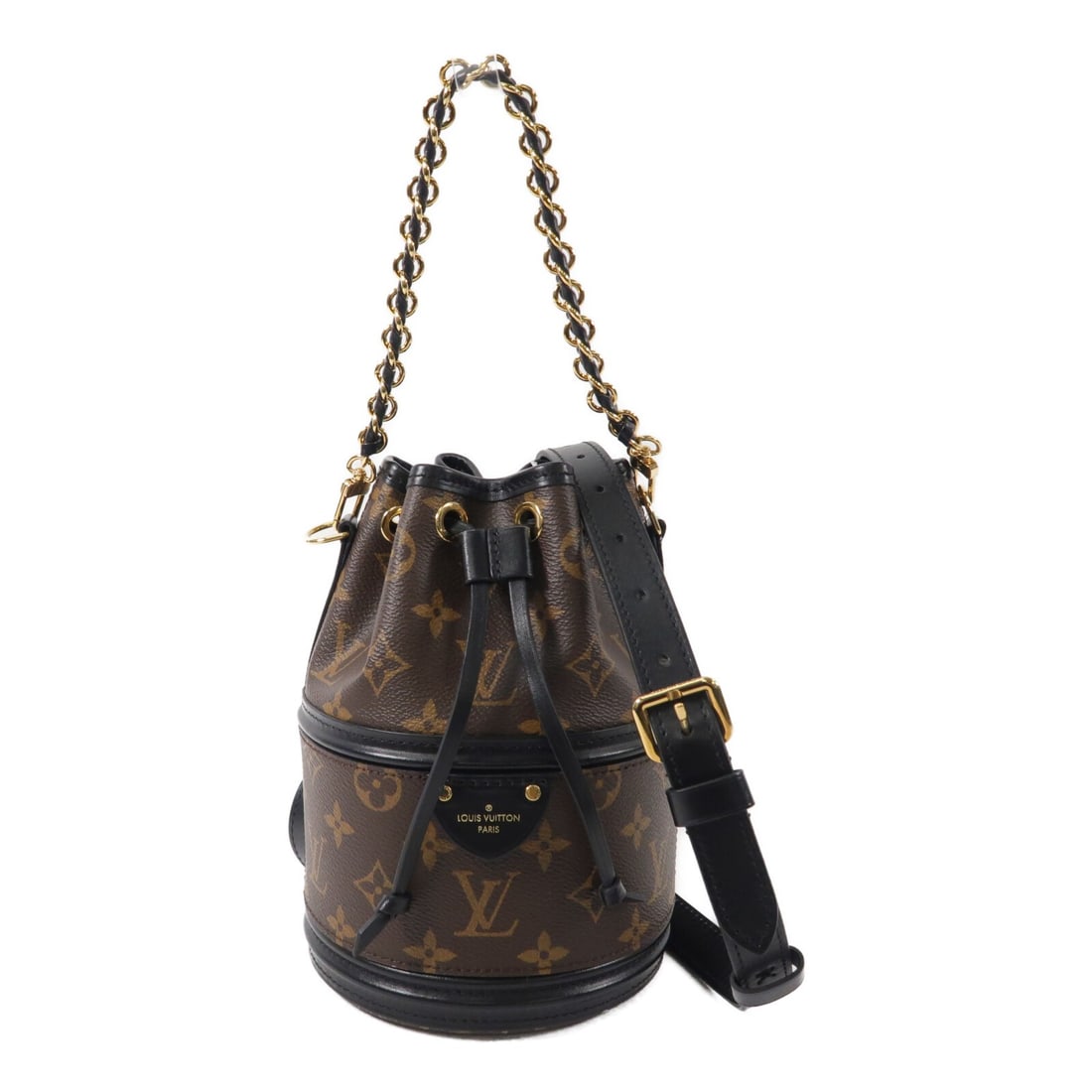Louis Vuitton Canoe M83480 2 Way Shoulder Bag Monogram Calfskin: Louis Vuitton Canoe M83480 2 Way Shoulder Bag Monogram Calfskin A Louis Vuitton 2 Way Shoulder Bag in BrownxBrown, crafted from calfskin (cowhide) and PVC coated canvas with the Monogram pattern. This