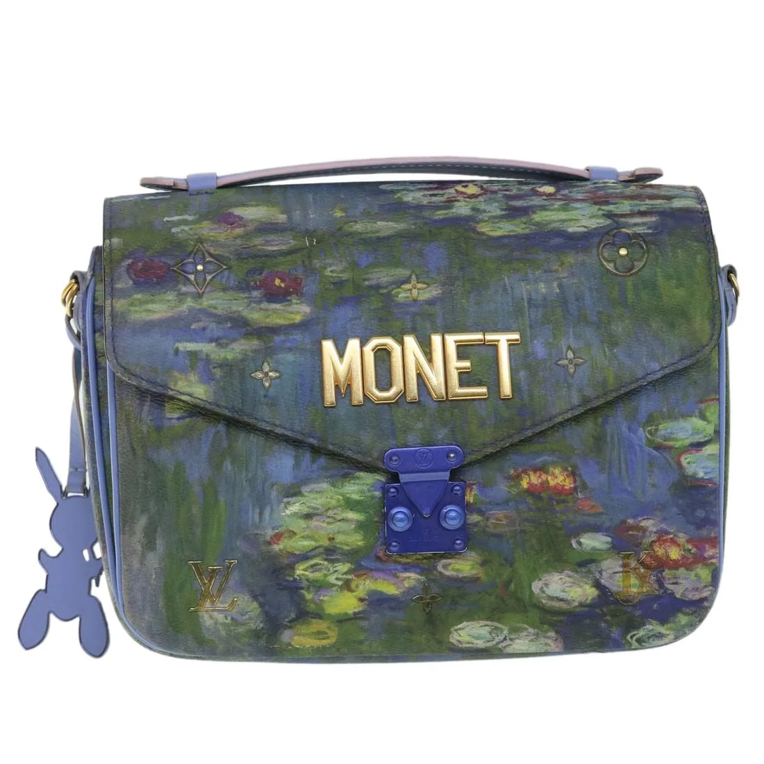Jeff Koons Monet Canvas Pochette Metis Limited Edition Handbag by Louis Vuitton: Jeff Koons Monet Canvas Pochette Metis Limited Edition Handbag by Louis Vuitton This Louis Vuitton Pochette Metis Limited Edition features the Jeff Koons Monet print on multicolor canvas. Designed for