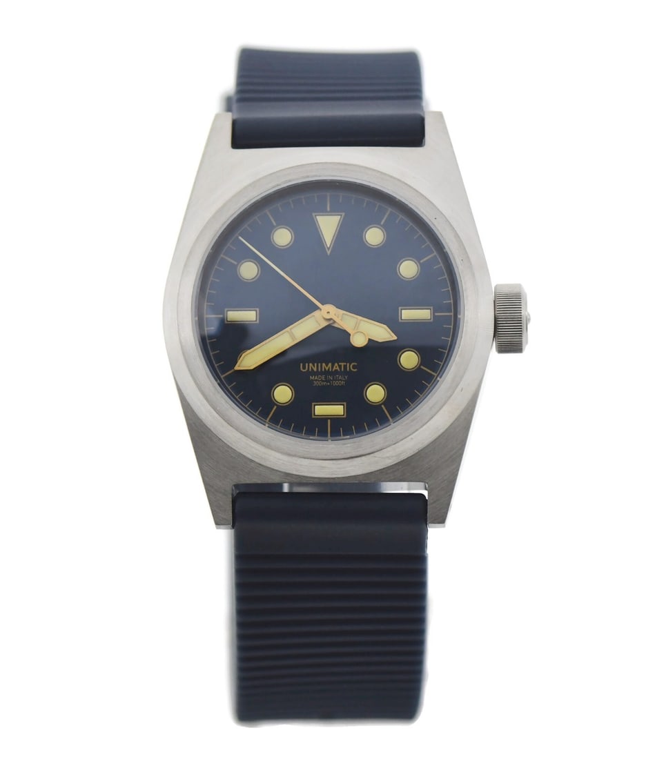 Unimatic U2S-8N Swiss Stainless Steel Wristwatch with Box Papers (1 of 6)