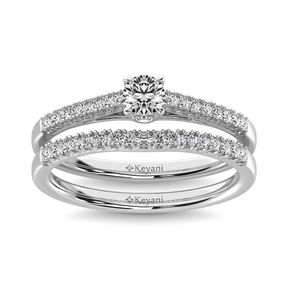 Diamond 1 1/2 Ct.Tw. Bridal Ring in 14K White Gold (1 of 4)