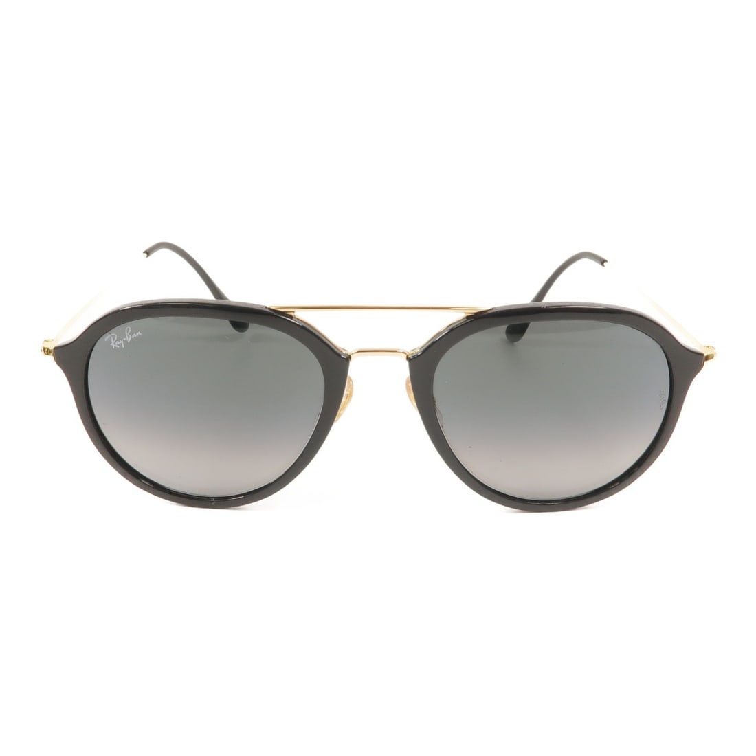 Ray-Ban RB4253 Metal Sunglasses Black and Gold with Case (1 of 8)