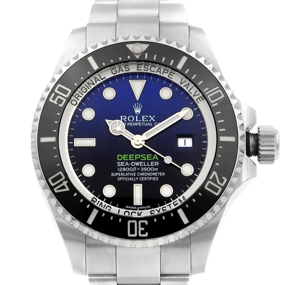 Rolex 116660 Sea-Dweller Deepsea James Cameron 44mm Steel Watch (1 of 5)