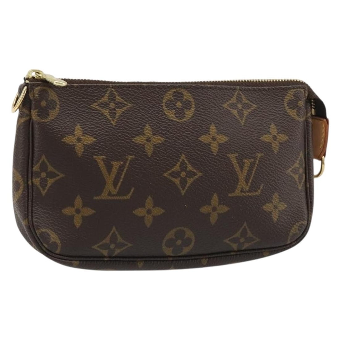 Louis Vuitton N41667 Monogram Canvas Mini Accessory Pouch: Louis Vuitton N41667 Monogram Canvas Mini Accessory Pouch Louis Vuitton Monogram Mini Pochette Accessoires pouch in Monogram Canvas, made in France. This accessory pouch is presented in B condition wi