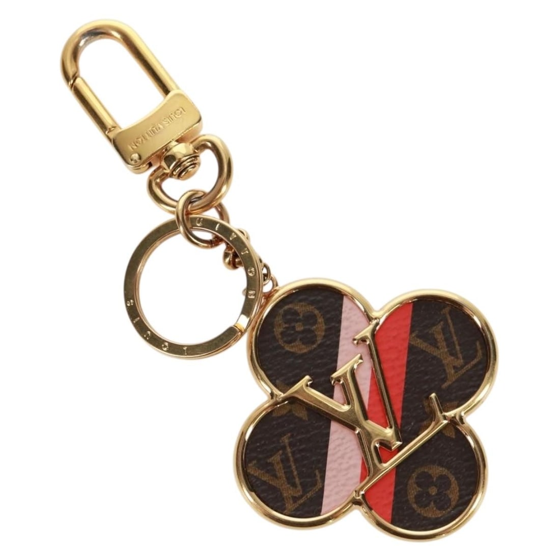 Louis Vuitton M67356 Monogram Canvas Flower Key Holder: Louis Vuitton M67356 Monogram Canvas Flower Key Holder Louis Vuitton Monogram Porte Cles Into the Flower Key Holder, style M67356, crafted in Monogram Canvas with a Monogram color finish. It is a wome
