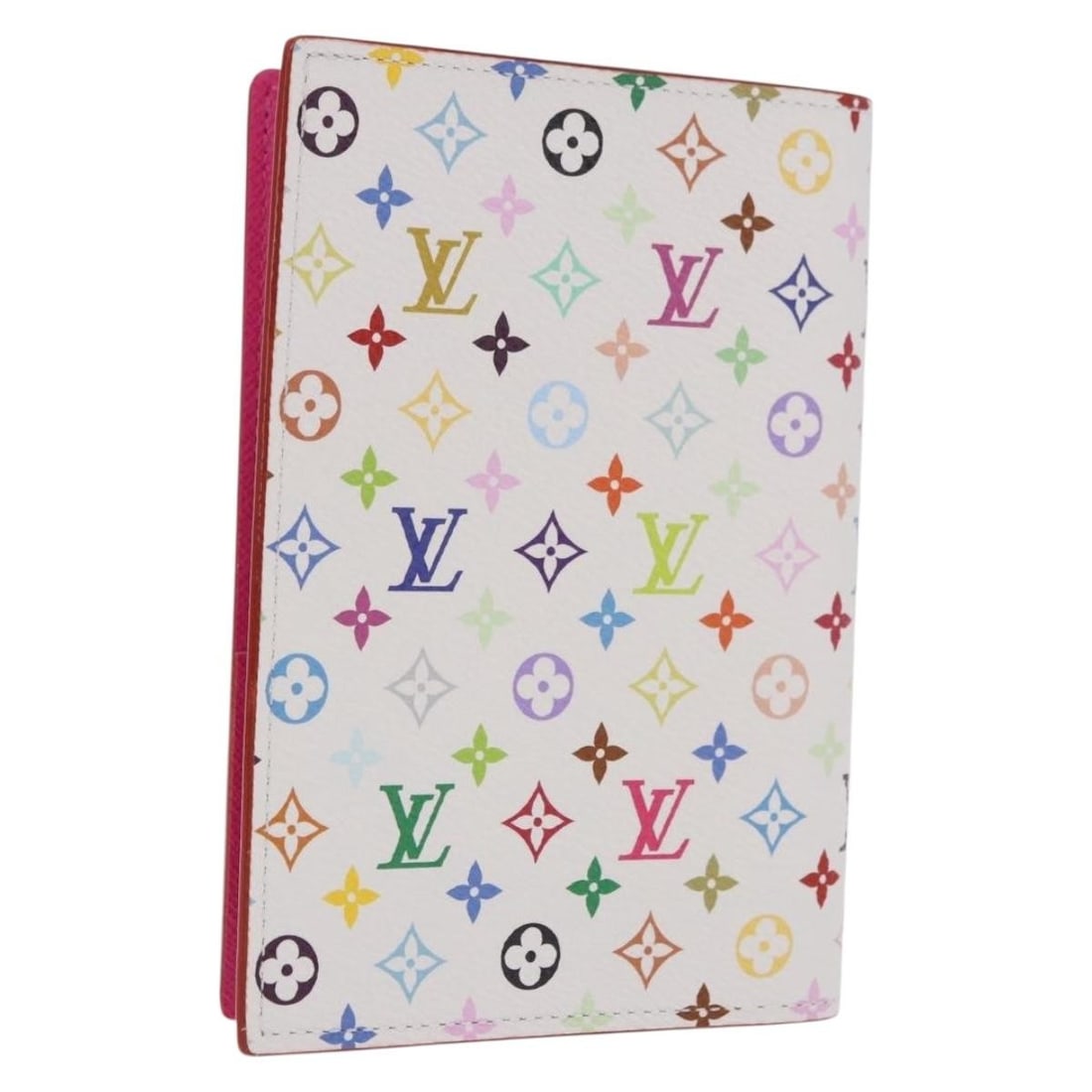 Louis Vuitton M14178 White Monogram Canvas Passport Cover Auth: Louis Vuitton M14178 White Monogram Canvas Passport Cover Auth Louis Vuitton Multicolor Couverture Passport Case in white Monogram Canvas, made in France. This passport case comes with a dust bag and 