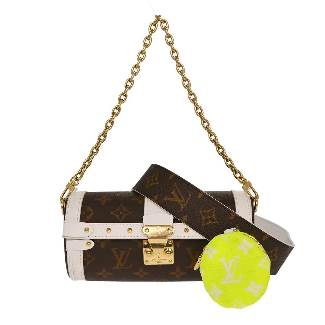 Louis Vuitton Papillon Trunk Brown Monogram Canvas Bag: Louis Vuitton Papillon Trunk Brown Monogram Canvas Bag Louis Vuitton Papillon Trunk LV Match Monogram Canvas for women in brown canvas. Made in Italy, this piece measures 9 cm x 20 cm x 9 cm and is de