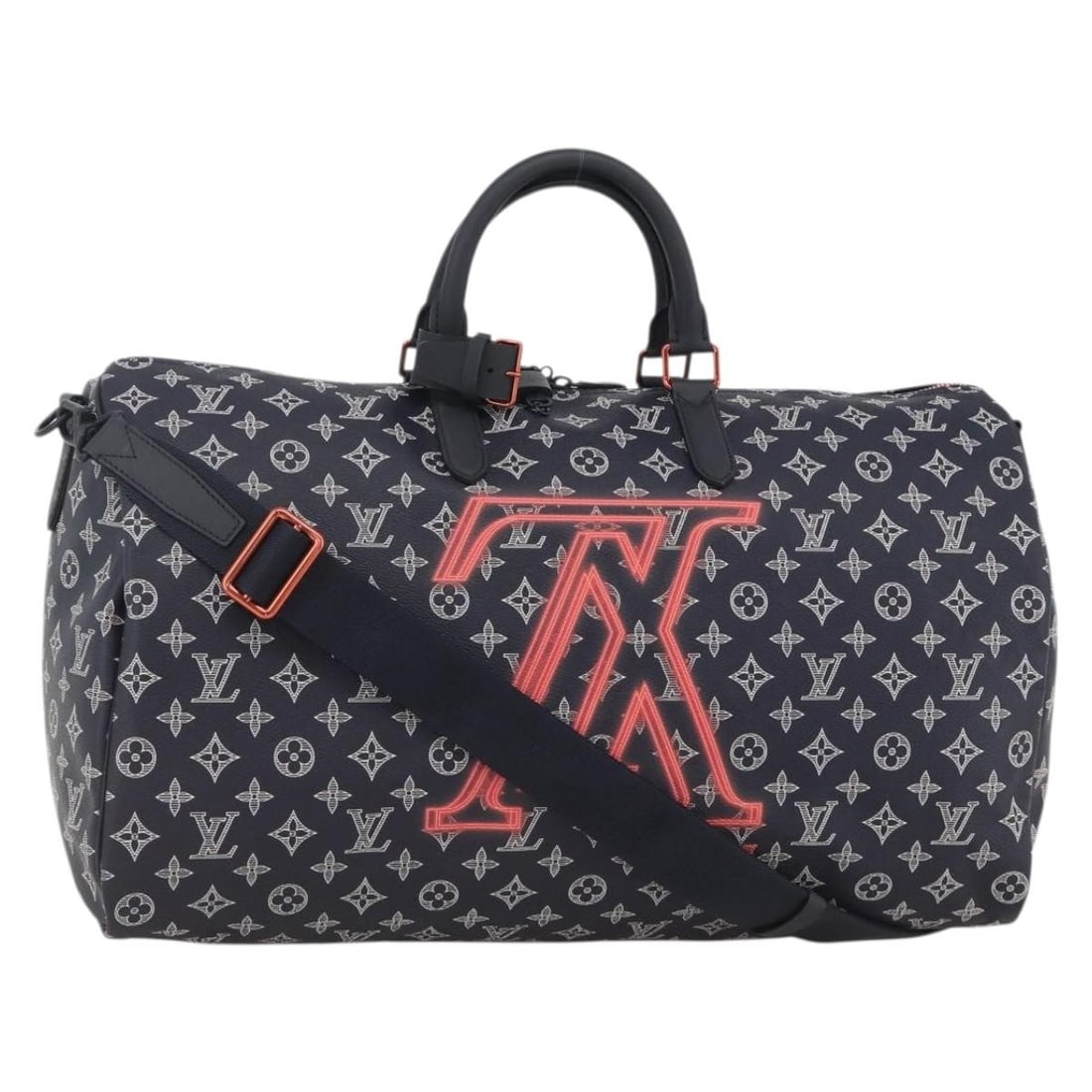 Louis Vuitton M43684 Keepall 50 Bandouliere Monogram Canvas Boston Bag: Louis Vuitton M43684 Keepall 50 Bandouliere Monogram Canvas Boston Bag Louis Vuitton Keepall Bandouliere 50 in Boston Bag style, made from Monogram Canvas with a Monogram exterior color. This women's 