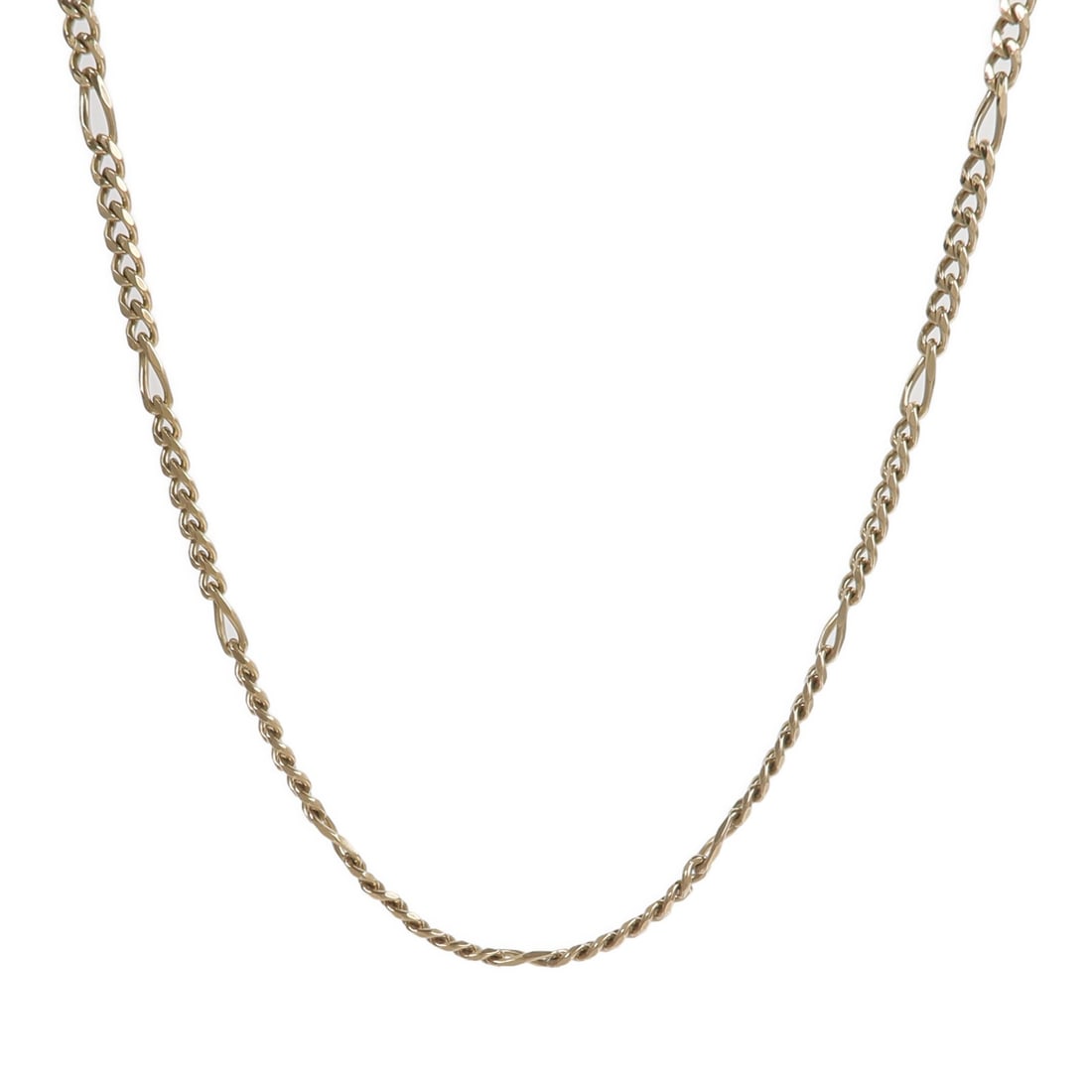 GUCCI GG Gold Tone Metal Necklace Unisex Italy: GUCCI GG Gold Tone Metal Necklace Unisex Italy A Gucci GG necklace in gold color with a metal construction. It is a unisex necklace made in Italy and has no stone. The item is in reasonable wear and t