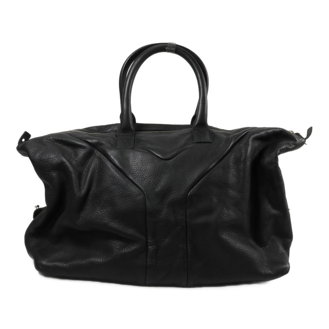 YVES SAINT LAURENT Easy Y Bag 208314 Black Calfskin Handbag (1 of 15)