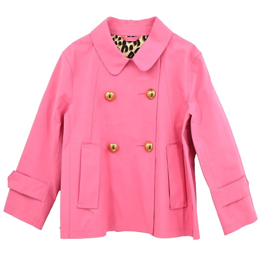 Louis Vuitton Pink Cotton Women's Button Jacket EU 42 (1 of 18)