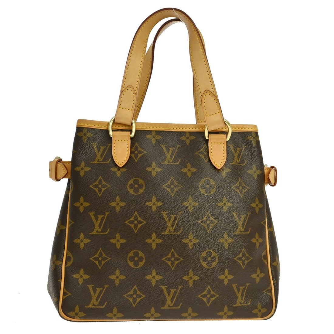 Louis Vuitton Batignolles Monogram Canvas Tote Bag M51156: Louis Vuitton Batignolles Monogram Canvas Tote Bag M51156 Louis Vuitton Monogram Batignolles tote handbag in brown Monogram canvas and leather, made in France. It features a hook & loop closure, doubl