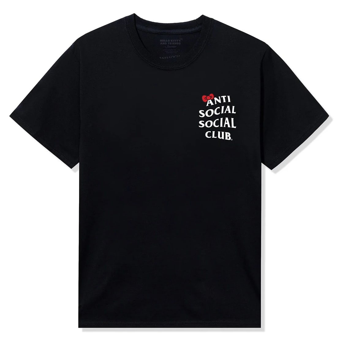 Hello Kitty x Anti Social Social Club Black Tee Small (1 of 2)