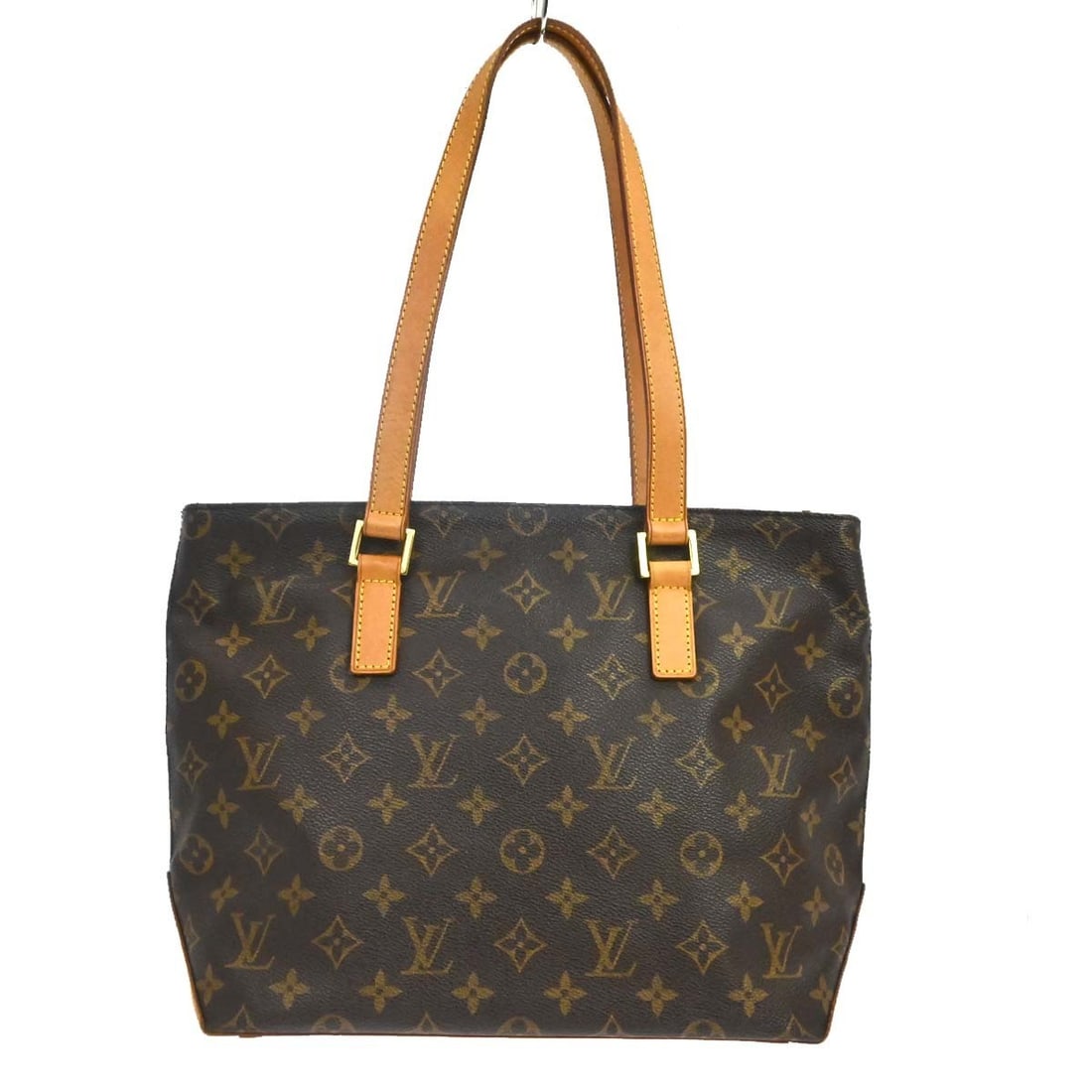 Louis Vuitton Cabas Piano Monogram Canvas Tote M51148 Brown: Louis Vuitton Cabas Piano Monogram Canvas Tote M51148 Brown Vintage Louis Vuitton Cabas Piano hand tote bag in Monogram canvas and leather, designed in a medium size with a zip closure and double hand