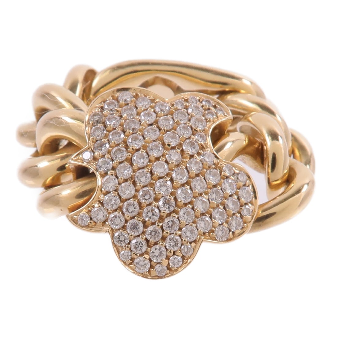 18K Yellow Gold Diamond Ring Size 5.75 0.57ct: 18K Yellow Gold Diamond Ring Size 5.75 0.57ct Diamond ring in 18K yellow gold with diamond accents. The ring is US size 5.75 and features a clear diamond with a total weight of 0.57 ct. It has a ring 