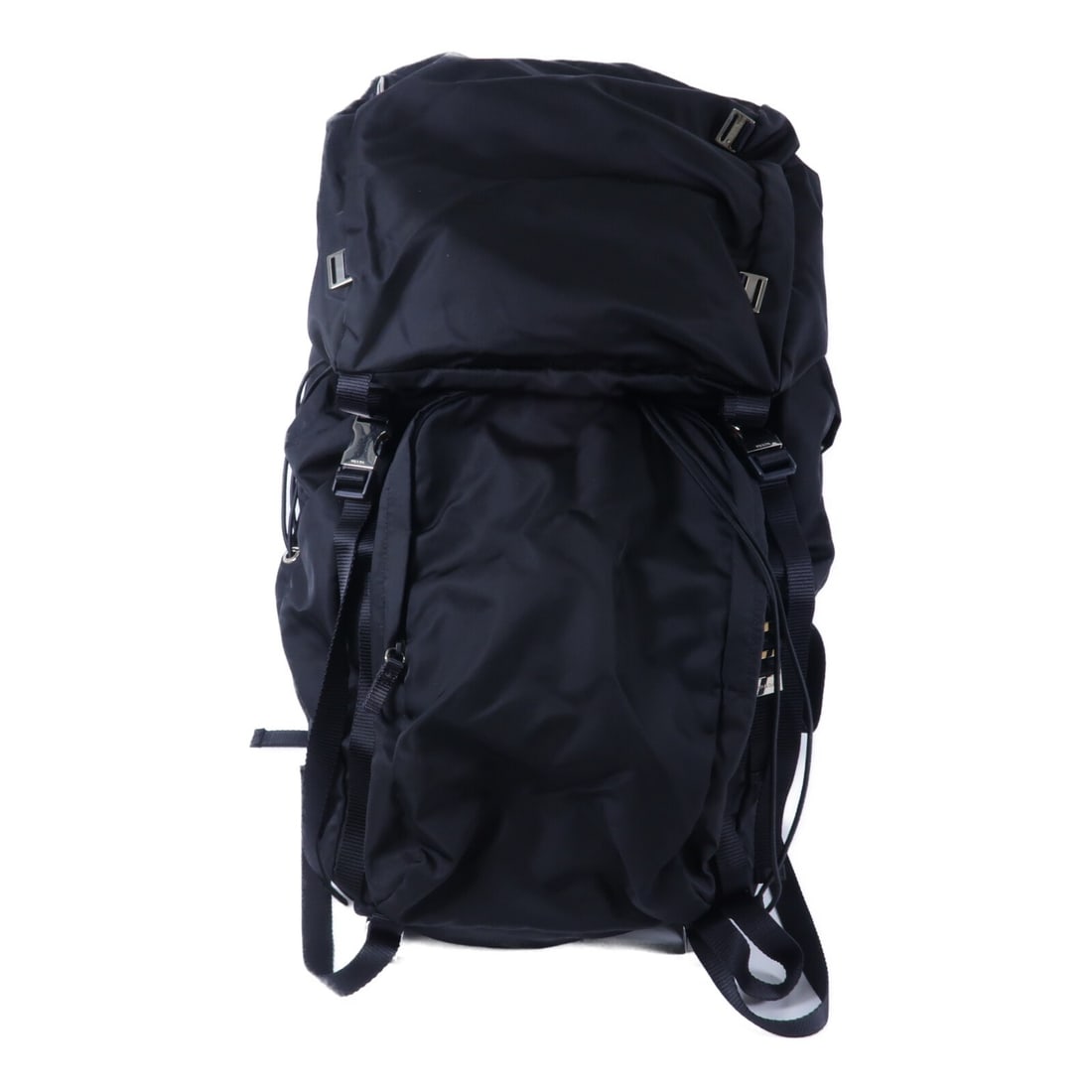 Prada V133 Tessuto nylon backpack large black with storage bag (1 of 18)