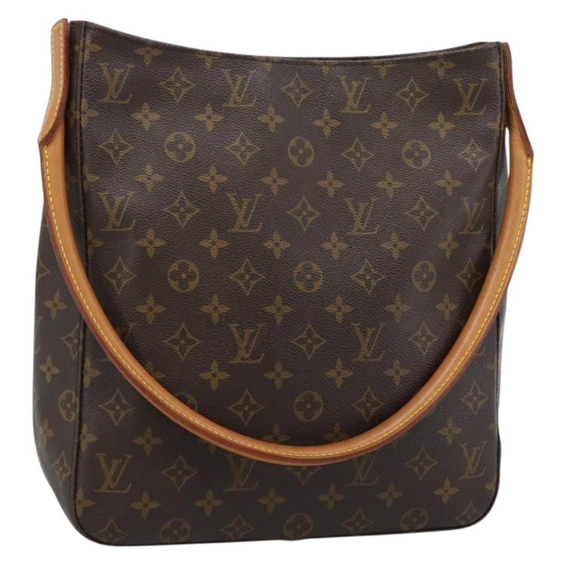 Louis Vuitton M51145 Looping GM Monogram Canvas Shoulder Bag: Louis Vuitton M51145 Looping GM Monogram Canvas Shoulder Bag Louis Vuitton Monogram Looping GM shoulder bag in Monogram Canvas, made in France. It comes with a dust bag and is identified by product nu