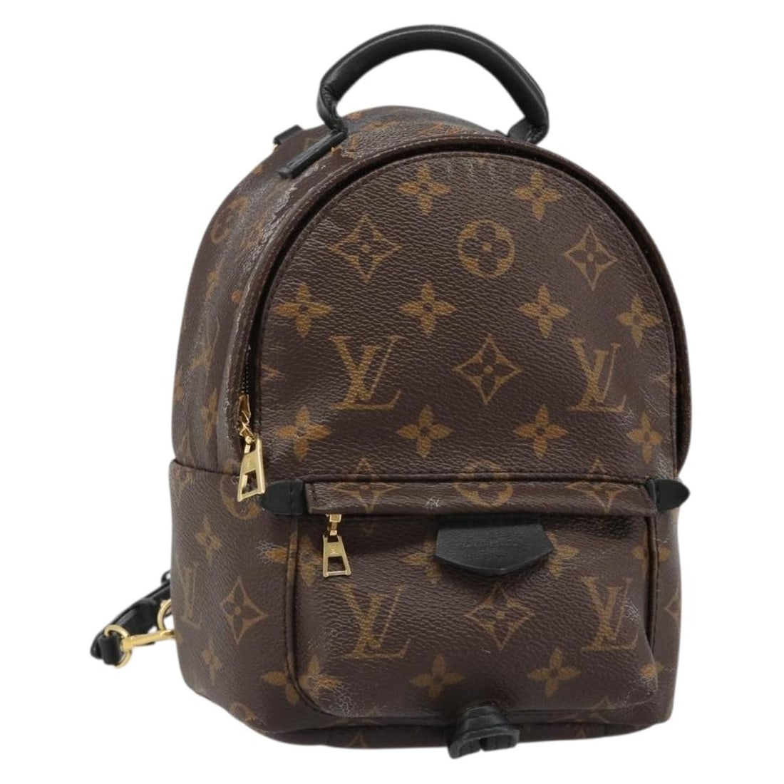 Louis Vuitton M41562 Palm Springs Mini Monogram Canvas Backpack: Louis Vuitton M41562 Palm Springs Mini Monogram Canvas Backpack This Louis Vuitton Palm Springs Mini backpack is crafted in Monogram Canvas with the signature Monogram exterior color. It is a women's 