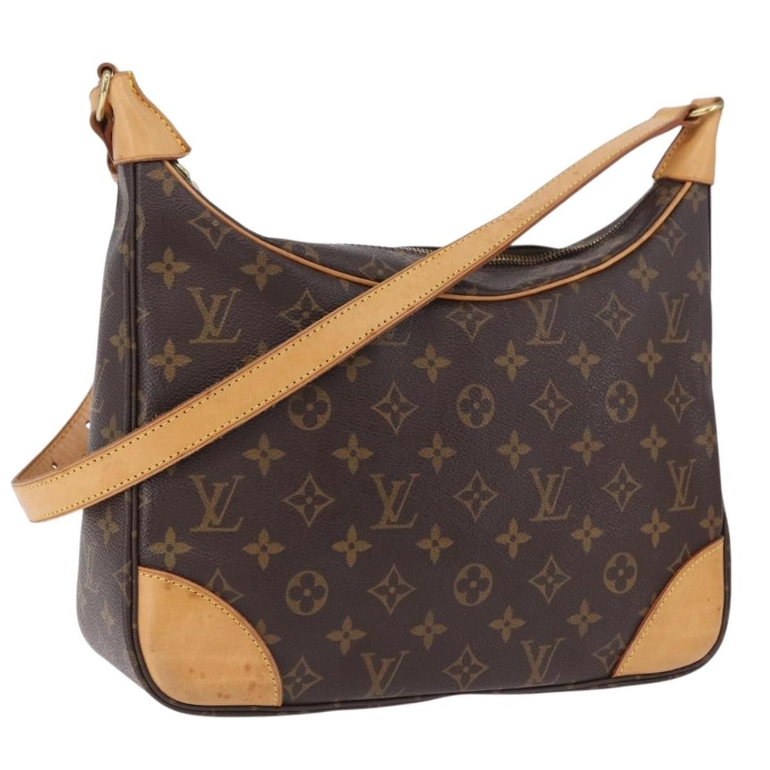 Louis Vuitton M51265 Boulogne 30 Monogram Canvas Shoulder Bag: Louis Vuitton M51265 Boulogne 30 Monogram Canvas Shoulder Bag Louis Vuitton Monogram Boulogne 30 shoulder bag in Monogram Canvas, made in France. The bag measures approximately W30 x H20 x D9 cm, with